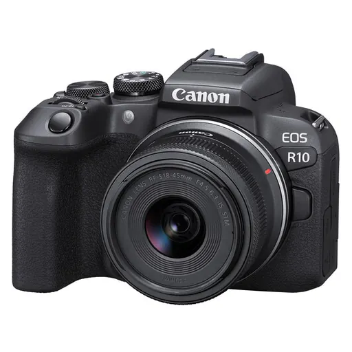 Canon EOS R10 Mirrorless Camera with 18-45mm Lens