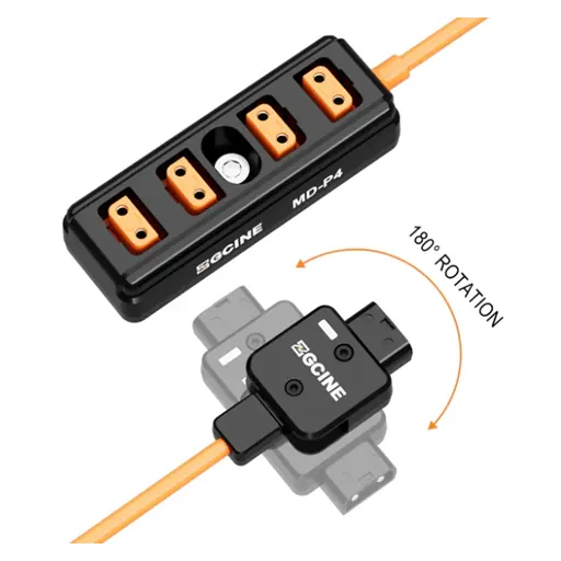 ZGCine MD-P4 D-Tap to 4 D-Tap one point four Splitter Adapter Cable