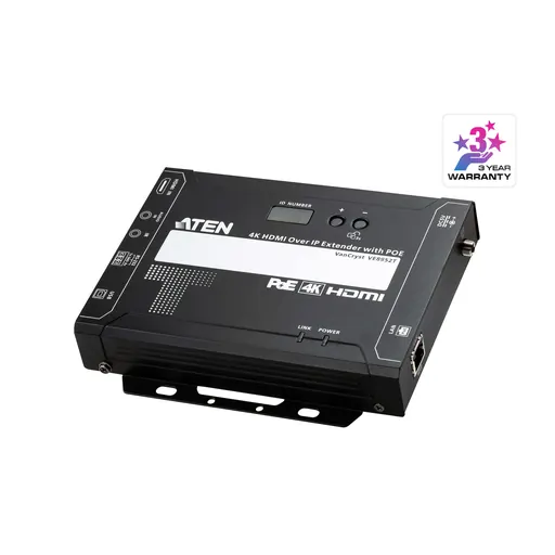 ATEN VE8952T 4K HDMI over IP Transmitter with PoE