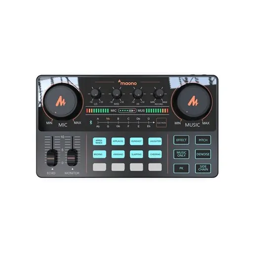 Maono MAONOCASTER Lite AU-AM200 Portable All-In-One Podcast Production Studio