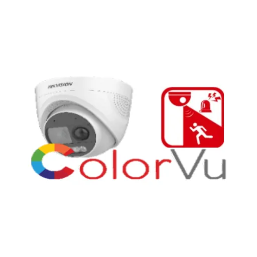 Hikvision DS-2CE72KF3T-PIRXO — 5MP Dome Analog CCTV Camera