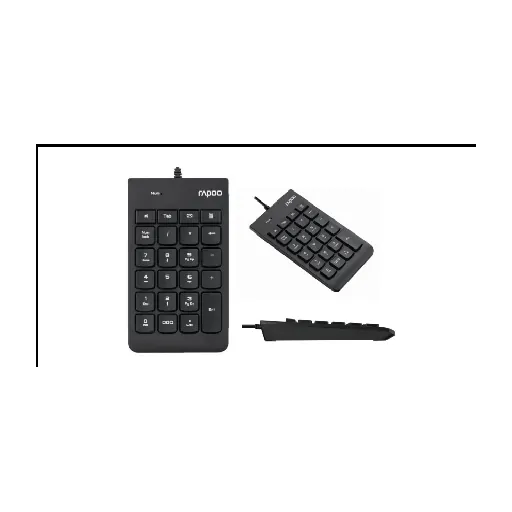 Rapoo K10 One-year warranty — Wired Numeric Keyboard