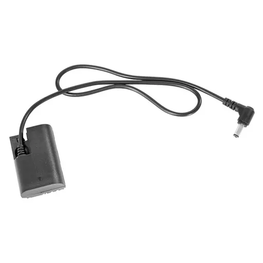 Smallrig 2.1mm DC Barrel to LP-E6 Dummy Battery Power Cable (23.6")