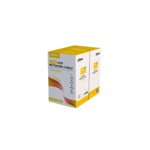 Dahua DH-PFM920-6UN — · 305 m (1000 ft)/carton outdoor UTP CAT6, power over Ethernet, compatible with one cable