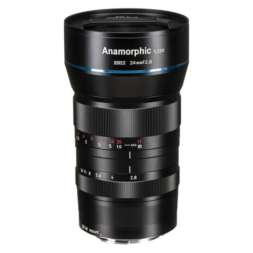 Sirui 24mm f/2.8 Anamorphic 1.33x Lens (EF-M Mount)