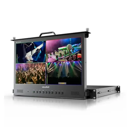 Lilliput RM-1731S-12G - 1RU 12GSDI Rack Mount Monitor