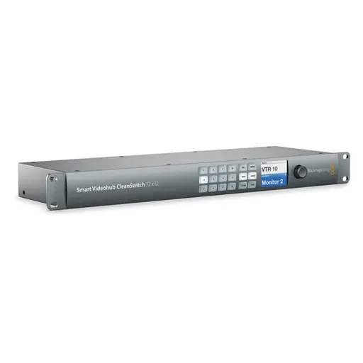 Blackmagic Design VHUBSMTCS6G1212 Smart Videohub CleanSwitch 12x12