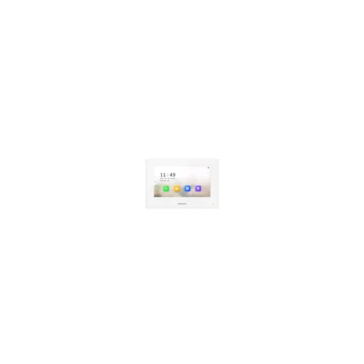 Hikvision DS-KH6320-LE1/White — 7“ Touch-Screen Indoor Station, white housing. 7-inch Colorful TFT LCD, display resolution: 1024 * 600; 10/100Mbps Ether