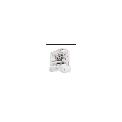 Darkflash DY460 (WHITE) — •Motherboard: ATX(Back-Plug), M-ATX(Back-Plug), ITX •Overall Size: 452*238*541mm