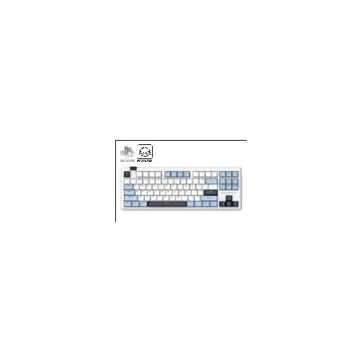 Redragon CYCLONE PRO (WHITE+BLUE+BLACK) RD (K716WBL-RGB-PRO) 87 KEYS 80% LAYOUT DESIGN — •80% TKL Layout