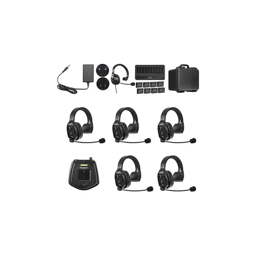 Saramonic WiTalk WT6S Full-Duplex Wireless Intercom Headset System