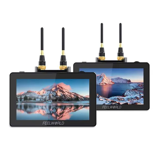 Feelworld FT6 FR6 5.5 INCH WIRELESS VIDEO TRANSMISSION DSLR CAMERA FIELD TOUCH MONITOR 4K HDMI