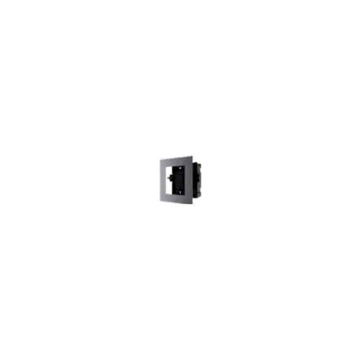 Hikvision DS-KD-ACF1/Plastic — 1 module accessories , used for Flush mounting , includes a plastic flush mouting box for 1 module, a aluminum metal fro