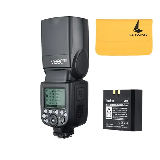 Godox V860II-N 2.4G TTL Li-on Battery Camera Flash Speedlite for Nikon