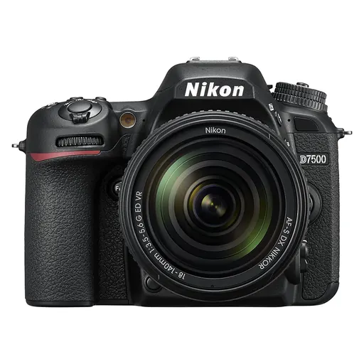 Nikon D7500 Camera Body with 18-140 mm VR Digital DSLR Kit - Black