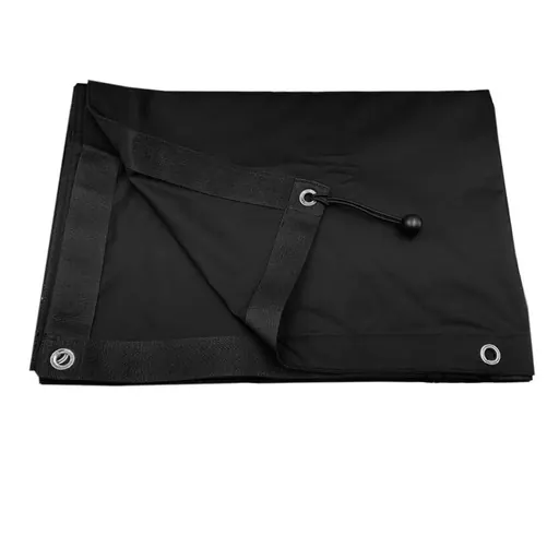 Rapid Pro RapidPro Black Backing 12x12ft Overhead Fabric - Solid Black
