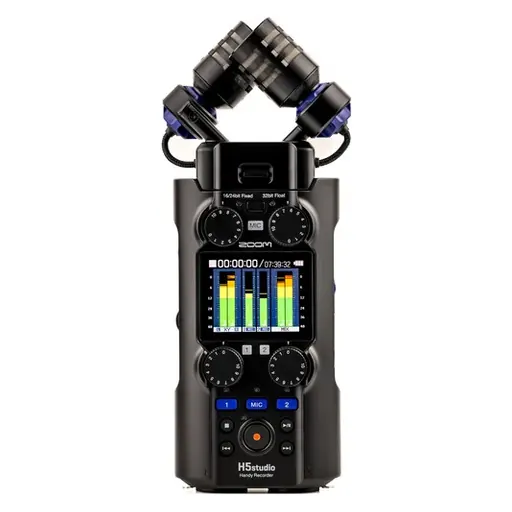 Zoom H5studio 4-Track Handy Recorder with 32-Bit Float Recording