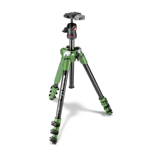 Manfrotto MKBFRA4G-BH, BeFree Aluminium Travel Tripod with Ball head, Green