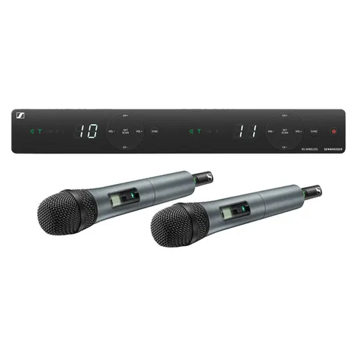 Sennheiser XSW 1-835 Dual-Vocal Set with Two 835 Handheld Microphones (A: 548 to 572 MHz)