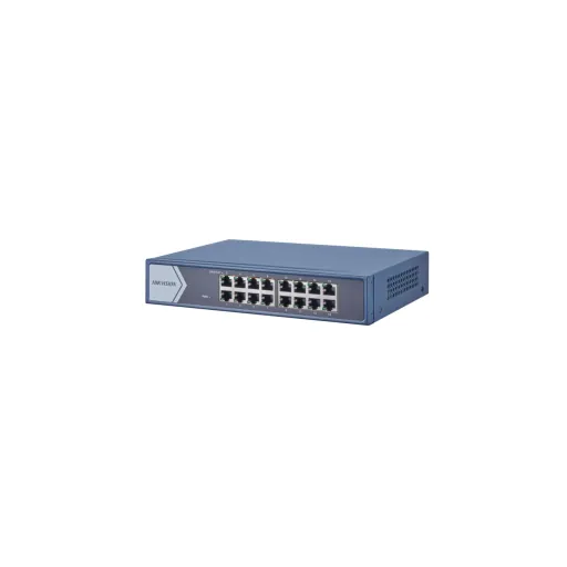 Hikvision DS-3E1516-EI — L2, Smart Managed, 16 Gigabit RJ45 ports, Supports Hik-Central/iVMS 4200/Hik-ProConnect Unified Topology Management, clo