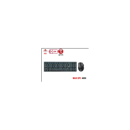 Redragon DESKSET PRO RD (BS-8773) BLACK — 2.4G WIRELESS MECHANICAL KEYBOARD & MOUSE Unit approximate size &