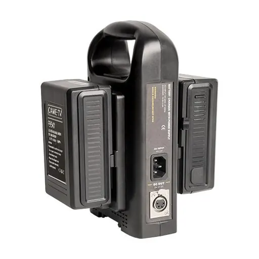 Came-Tv V-Mount Battery Charger With Two 95 Watt Batteries