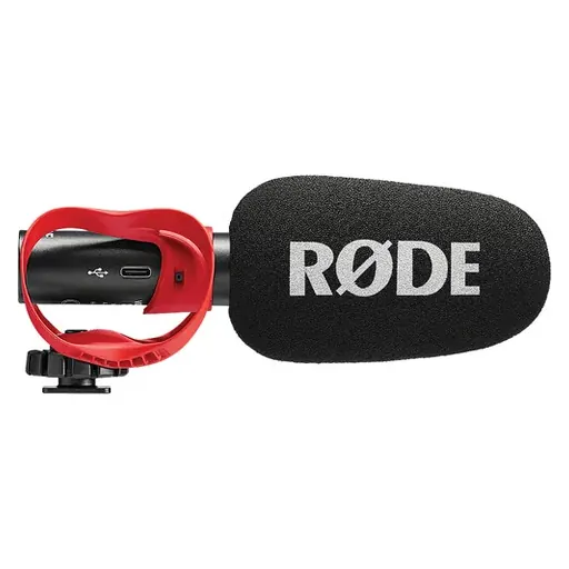 Rode VideoMic GO II-H Ultracompact AnalogUSB Camera-Mount Shotgun Microphone