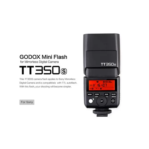 Godox V350 TTL HSS Flash Speedlite for Sony with Lithium Ion Battery