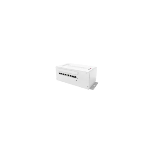 Hikvision DS-KAD606 — Built-in 24 VDC voltage-stabilized switching mode power supply,eight RJ-45 interfaces, including six adaptive 10/100 Mbp