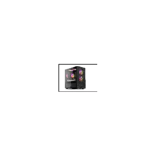 Darkflash DLM21 MESH (BLACK) — •Power Supply:ATX standard at bottom • PCI Expansion Slots:4