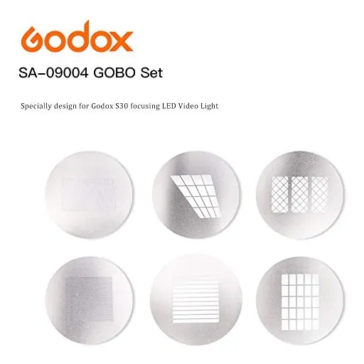 Godox SA-09-004 GOBO for S30 LED Light Creative Effect