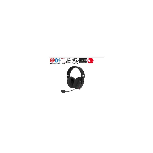 Redragon LUCE (BLACK) RD (H888) — •Virtual 7.1 Surround Sound, over-ear headset, breathable