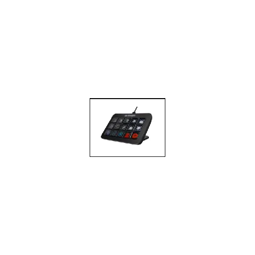Streamplify STREAMING DECK-LCD 15KEYS W/HUB BLK — • 15 customizable LCD keys for real-time control of your