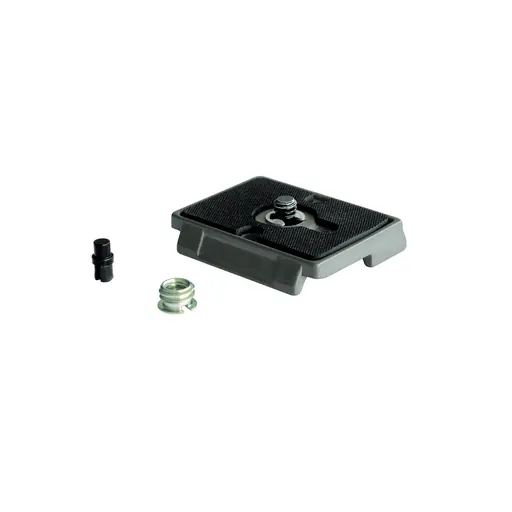Manfrotto 200PL Quick Release Plate with 1/4'' Screw and Rubber Grip