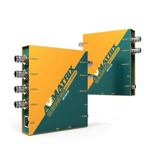 AVMatrix MV0430 4 Channel SDI Multiviewer