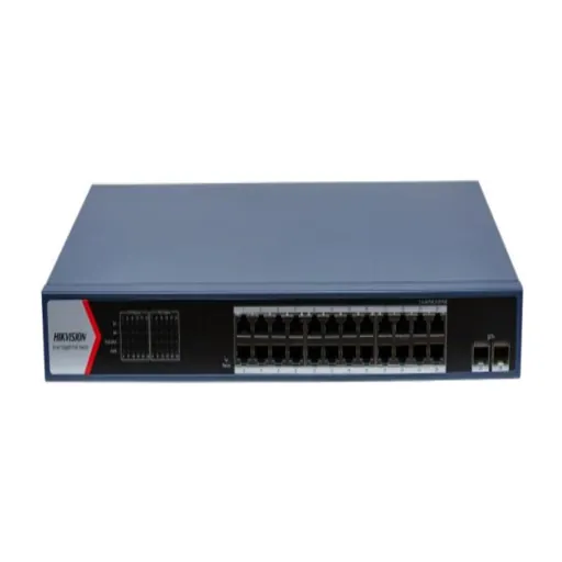 Hikvision DS-3E1710HP-EI — 8 GE POE, 2 10G SFP+, 130W L2, Smart Managed, 8 Gigabit RJ45 PoE ports, 2 10G SFP port, port 1-4 support Hi-PoE 90w, 802