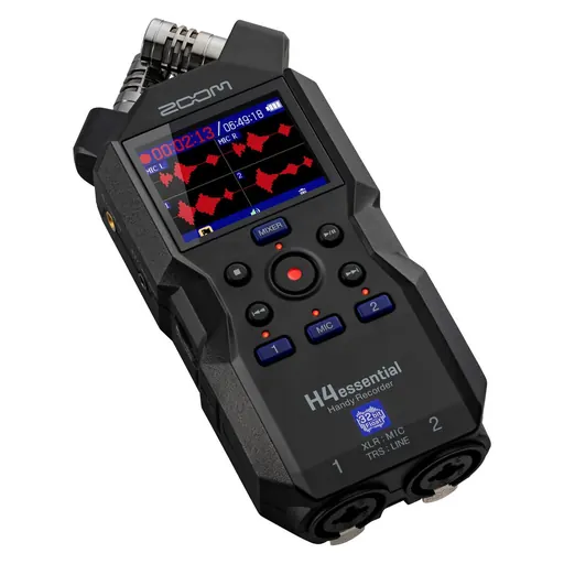 Zoom H4essential 4-Track 32-Bit Float Portable Audio Recorder