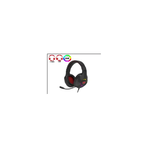 Redragon NEXUS LITE (BLACK) RD (H264) — •Ergonomic Lightweight over-ear design, Plush ear cushion