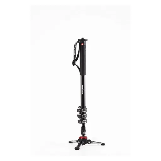 Manfrotto MVMXPROA4 XPRO aluminium 4 section fluid video monopod, FLUIDTECH base