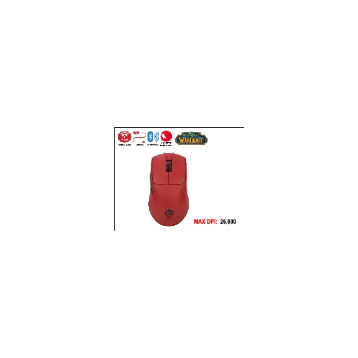 Redragon HORDE (RED) RD (YGK01) — •Adjustable (DPI 1000 / 2000 / 4000 / 8000 / 26000)