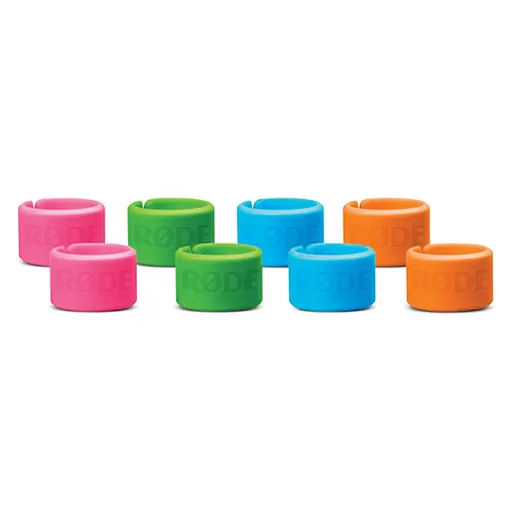 Rode XLR-ID Color-Coordinated XLR Rings (Set of 8)