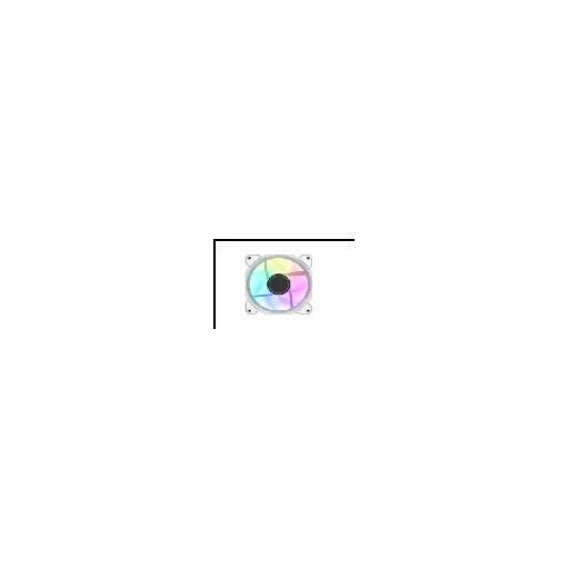 Darkflash (C8) SINGLE FAN (WHITE) — •Model: C8
