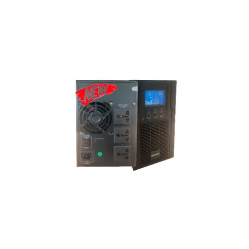 Hikvision DS-UPS3000/US
DS-UPS3000H-Q/T — 3000VA/1800W; 12v/9AH*4 Lead-Acid-Battery; Built-in AVR (Automatic Voltage Regulation), Surge / Short Circuit / Overload