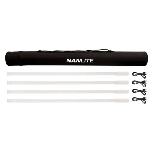 Nanlite PavoTube T8-7X RGBWW LED Pixel Tube 4-Light Kit
