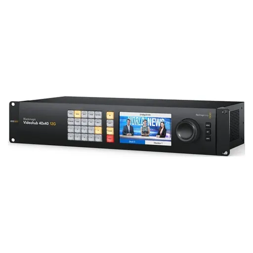 Blackmagic Design Videohub 40x40 12G Zero-Latency Video Router