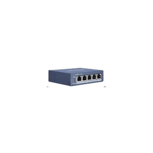 Hikvision DS-3E0505P-E/M(B) — L2, Unmanaged, 4 Gigabit POE ports, 1 Gigabit RJ45 uplink port, 802.3af/at, PoE power budget 35w