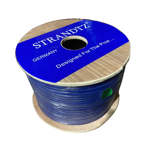 STR STRANDTZ ELITE Blue 100M Microphone Cable (100 Meters / Roll) Blue