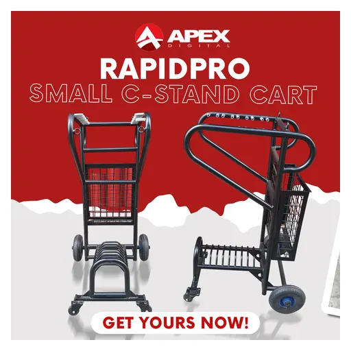 Rapid Pro RAPIDPRO Small C-Stand Cart