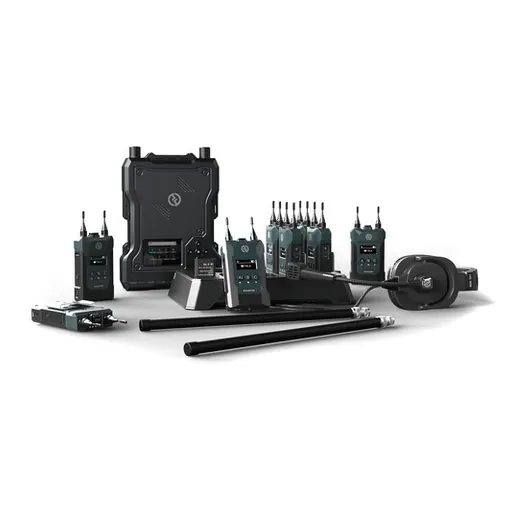 Hollyland M1 Hollyland Solidcom M1 Full-Duplex Wireless Intercom Solution (8 Beltpacks)