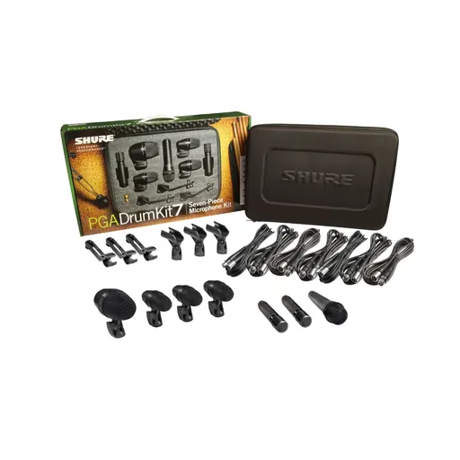 Shure PGADRUMKIT7 7-piece Drum Microphone Kit